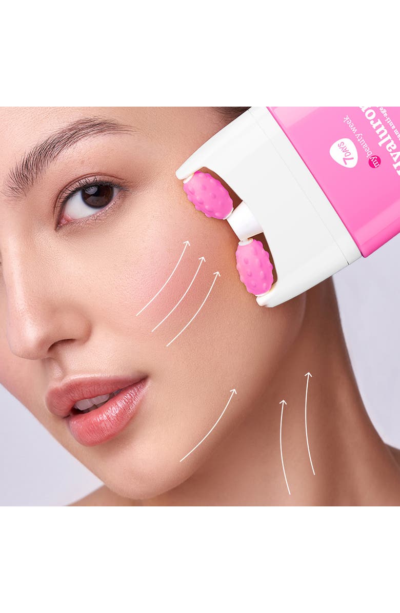 7DAYS Face moisturizer with Hyaluronic acid for Moisturizing & Hydrating with 3D Massage Applicator, Alternate, color, Clear