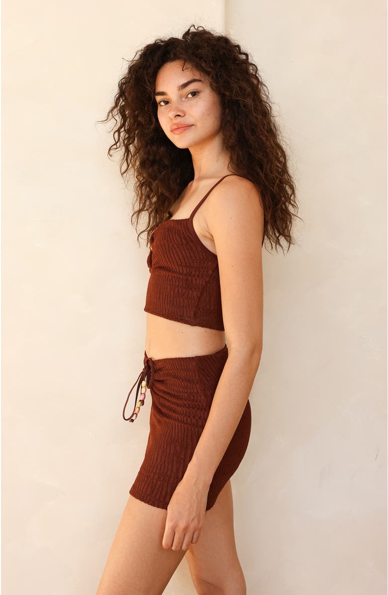 Dippin Daisys Soleil Set, Alternate, color, Mocha Crinkle