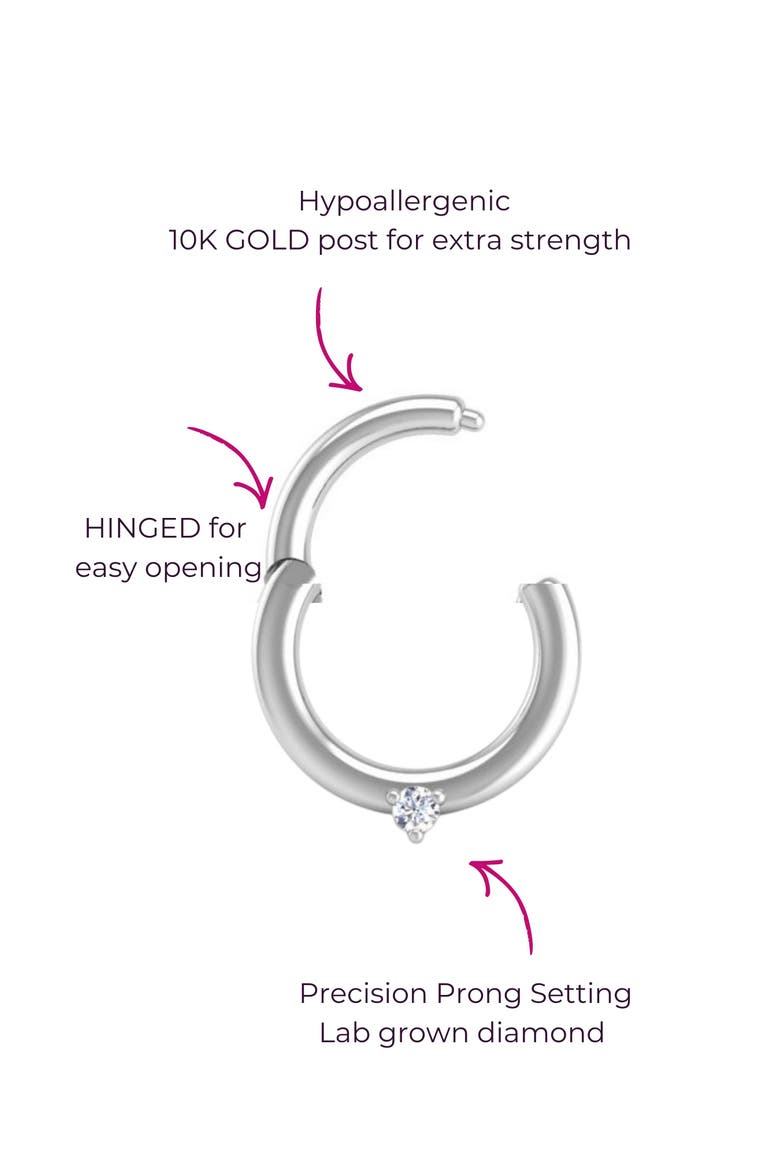 Solo Flat Hoop, Alternate, color, Yellow Gold
