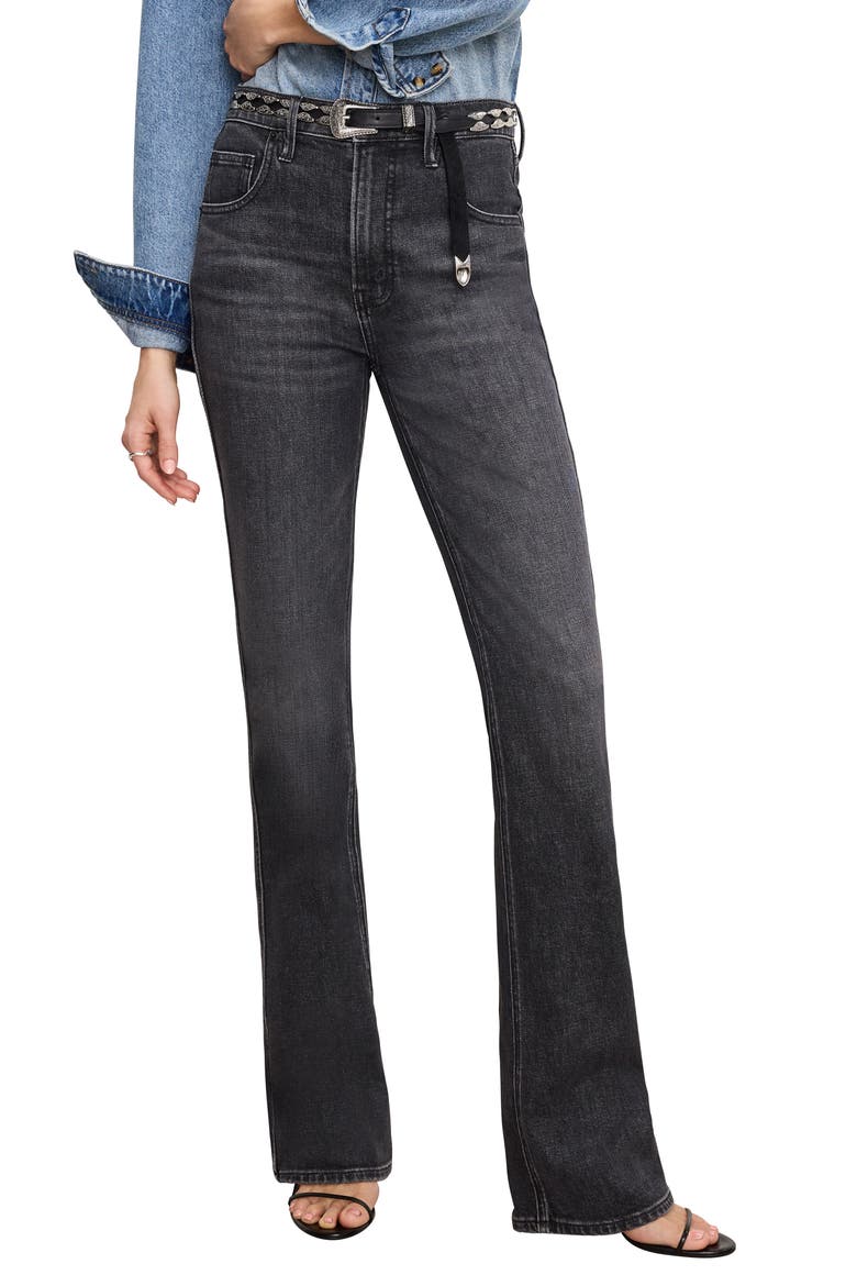 Good Standard Bootcut Jeans, Main, color, BLACK354