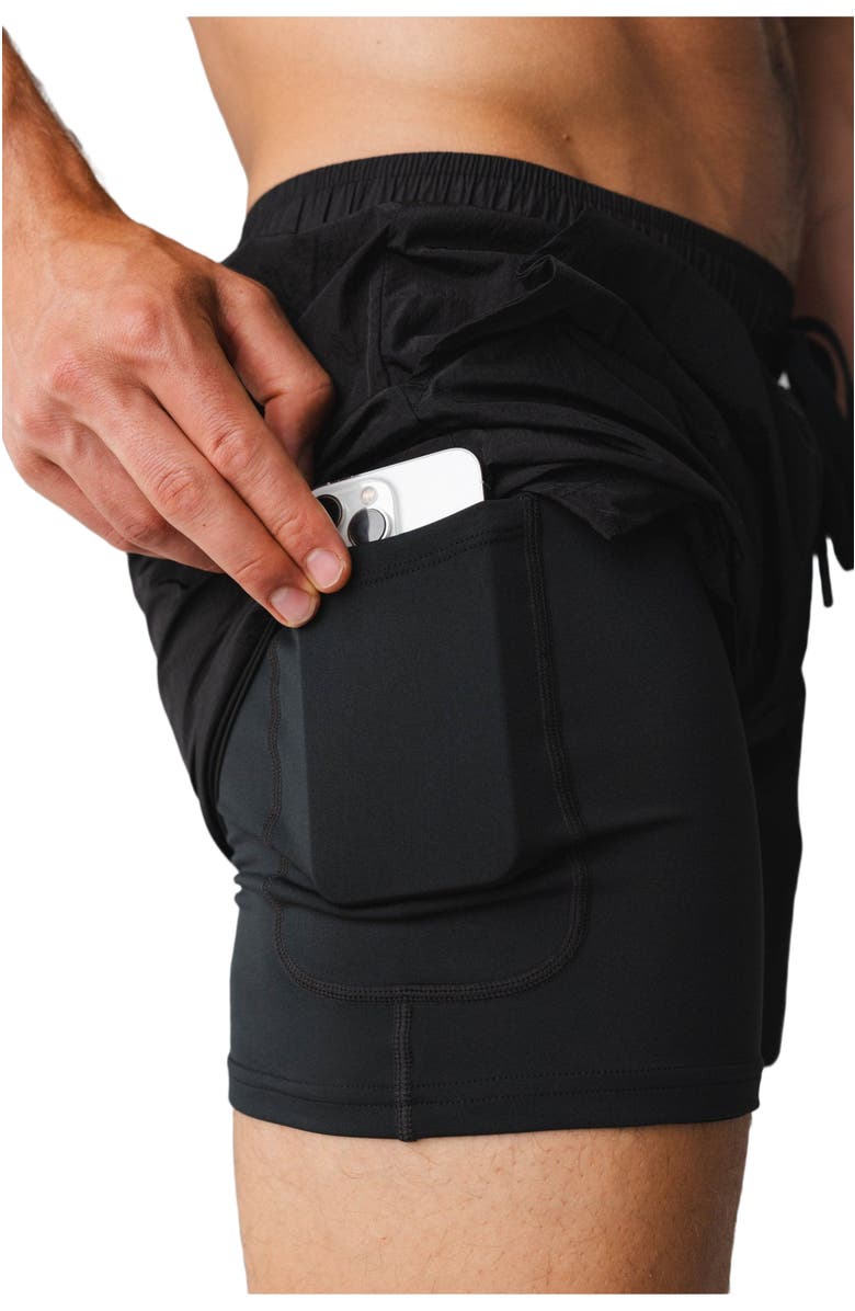 Vitality React Run Short, Alternate, color, Midnight