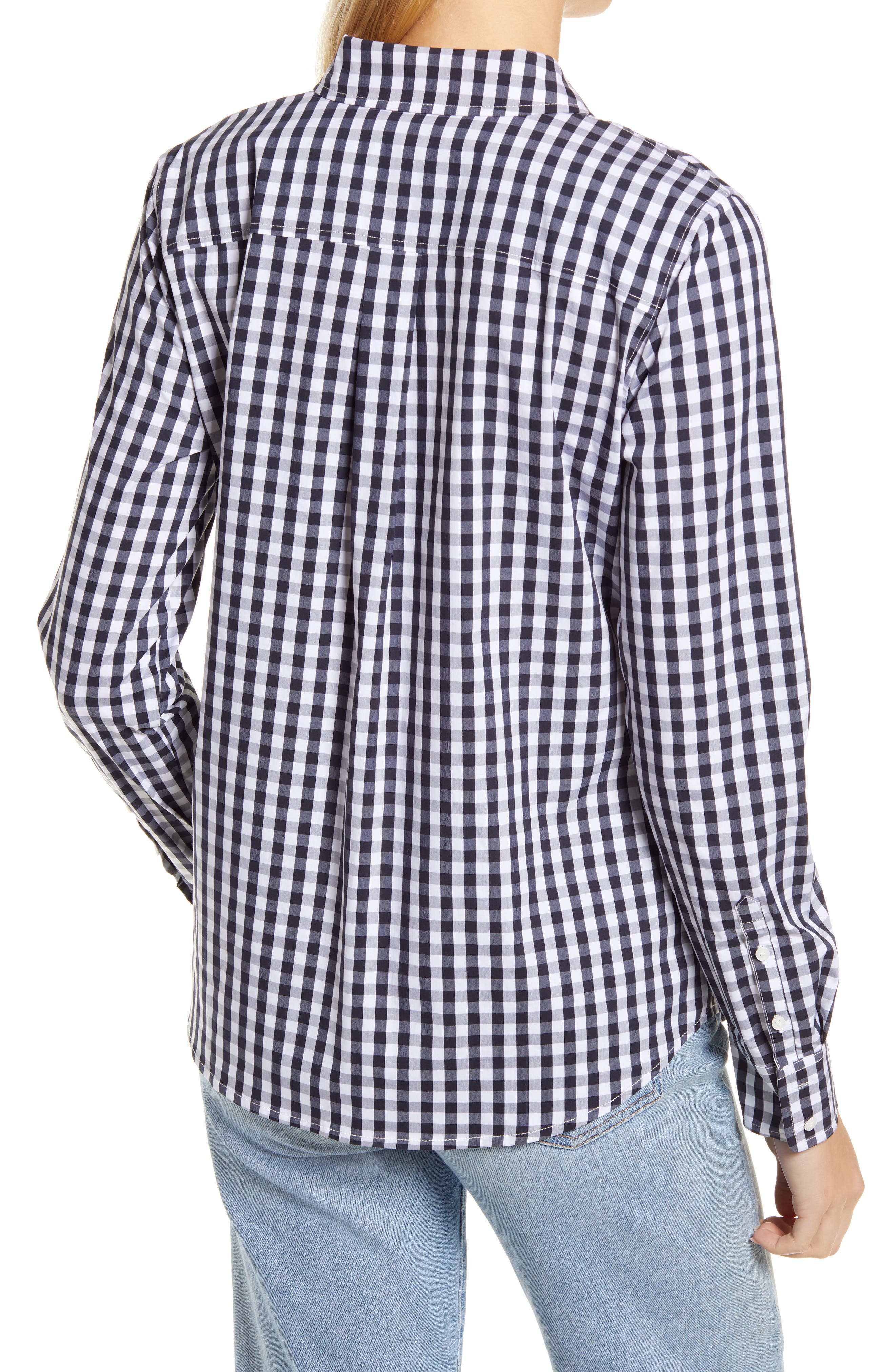 Halogen® Classic Poplin Button-Up Shirt (Women) | Nordstrom