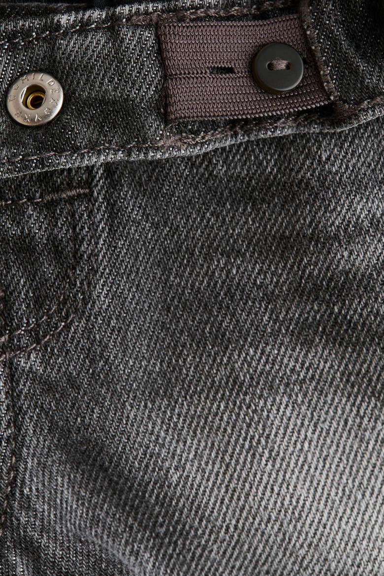 Denim Shorts, Alternate, color, Dark gray