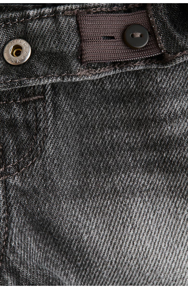 H&M Denim Shorts, Alternate, color, Dark Gray