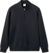 MANGO Quarter Zip Pullover