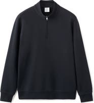 MANGO Quarter Zip Pullover