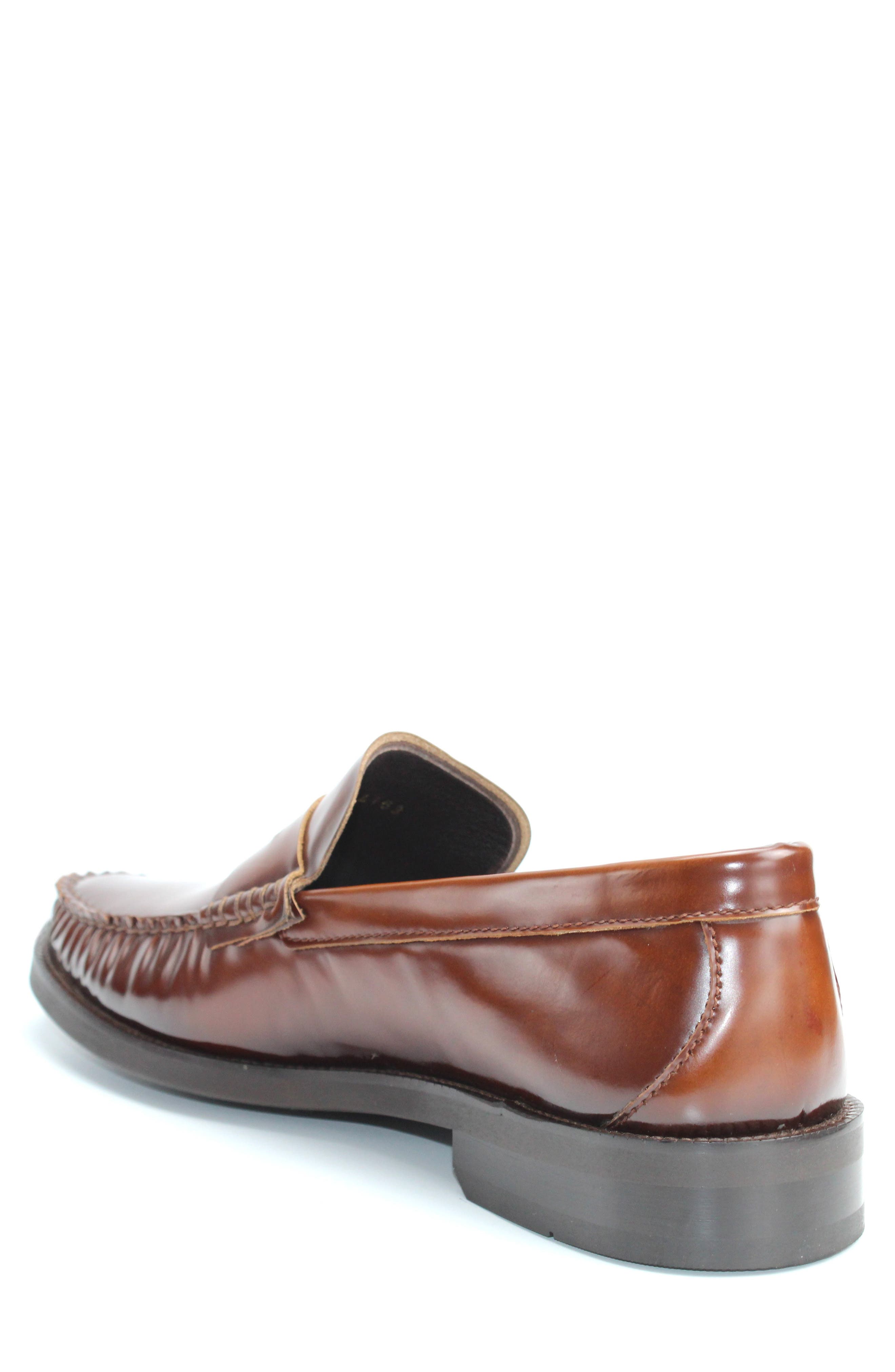 VELLAPAIS Rozel Penny Loafer, Alternate, color, Brown