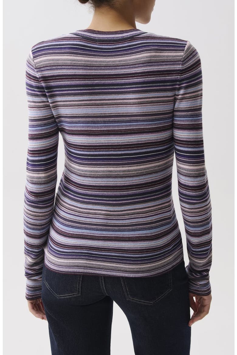 Madison Stripe Sweater, Alternate, color, LOVINA STRIPE