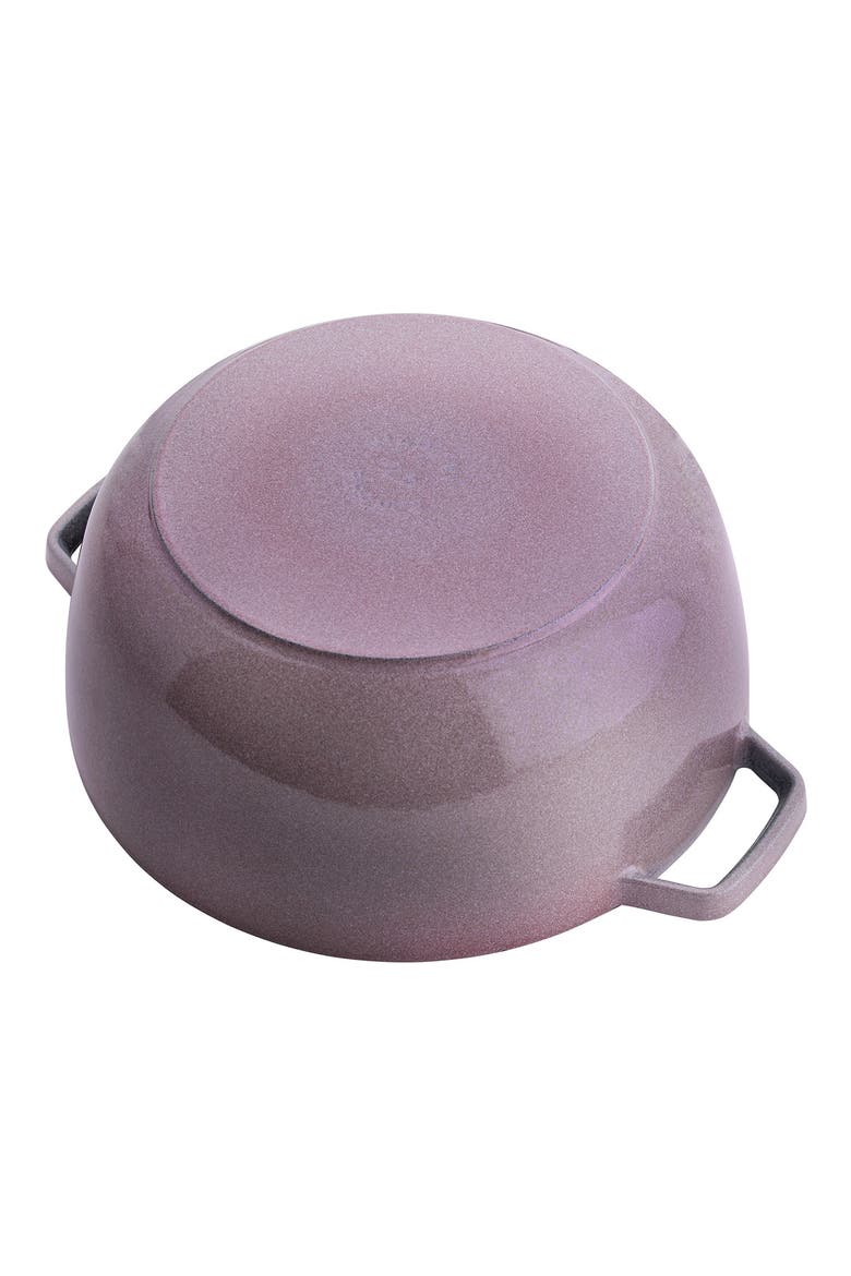 5-Quart Enameled Cast Iron Cocotte, Alternate, color, LILAC