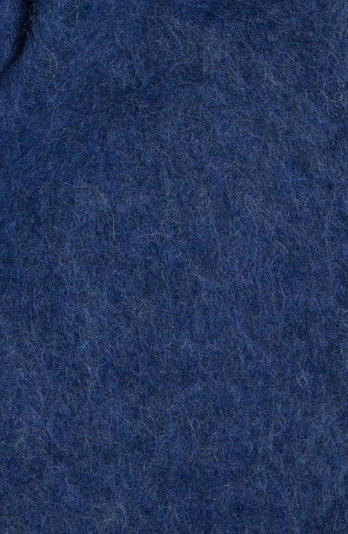 Acne Studios Valley Fringe Scarf In Blue