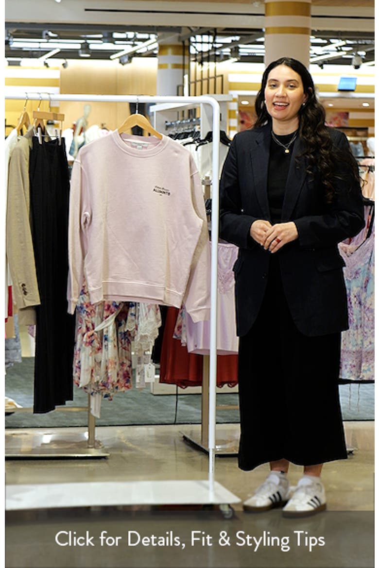 Soleil Etta Cotton Graphic Sweatshirt video