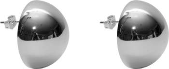 Hemisphere Stud Earrings