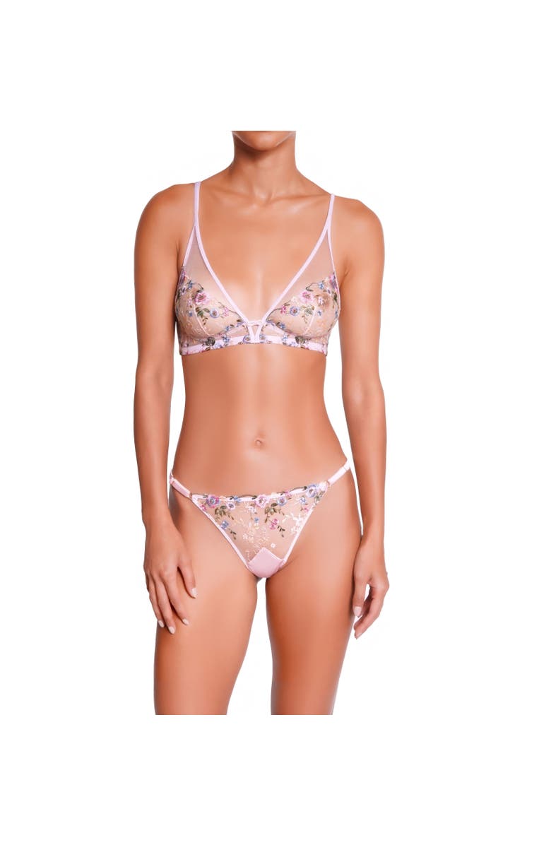 Huit Amour Prestige Thong, Alternate, color, Blush
