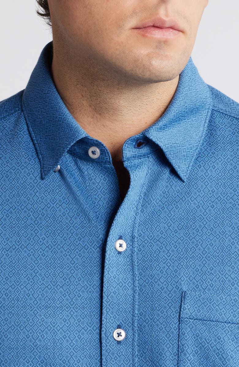 Tommy Bahama San Lucio Diamond Isles Stretch Button-Up Shirt, Alternate, color, Hawaiian