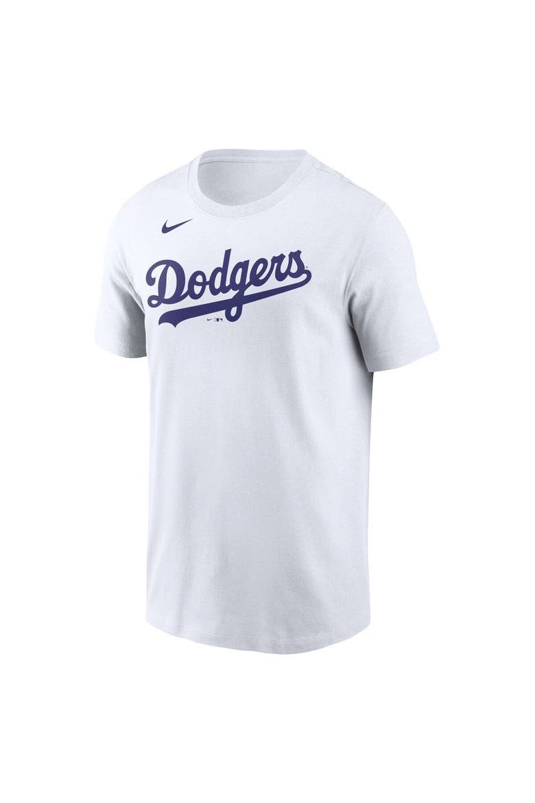 Men's Nike Mookie Betts White Los Angeles Dodgers Player Name & Number T-Shirt, Alternate, color, White