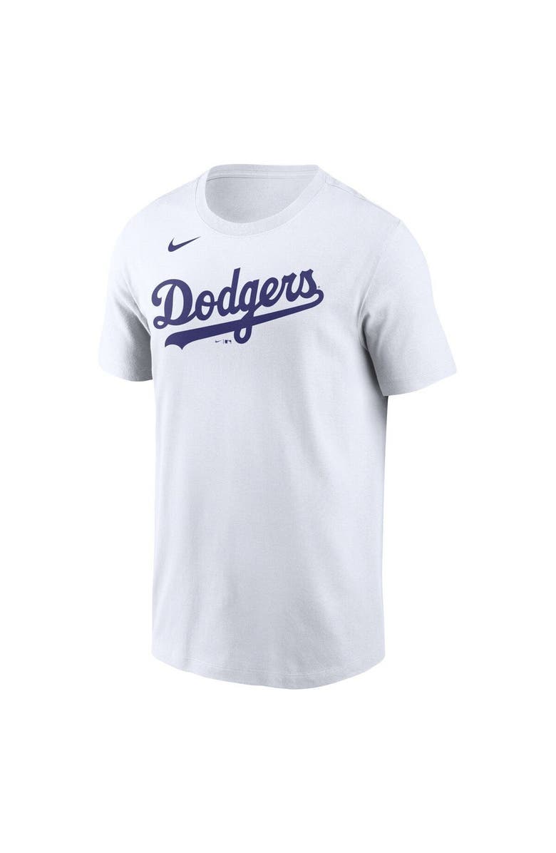 Nike Men's Nike Mookie Betts White Los Angeles Dodgers Player Name & Number T-Shirt, Alternate, color, White