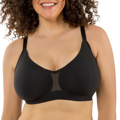 Parfait Simplicity Seamless Wire-free Bra In Black