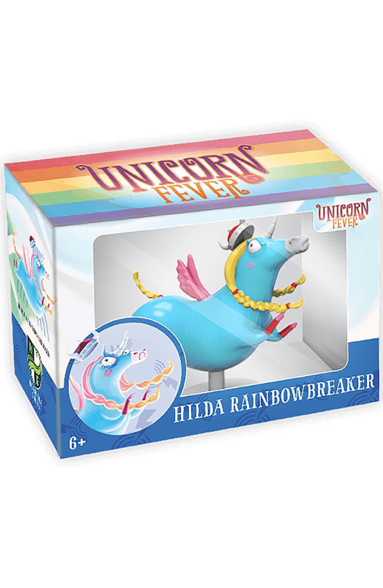 Horrible Guild Unicorn Fever Hilda Rainbowbreakers Painted Unicorn Miniature, Ages 6+, Main, color, Multicolored