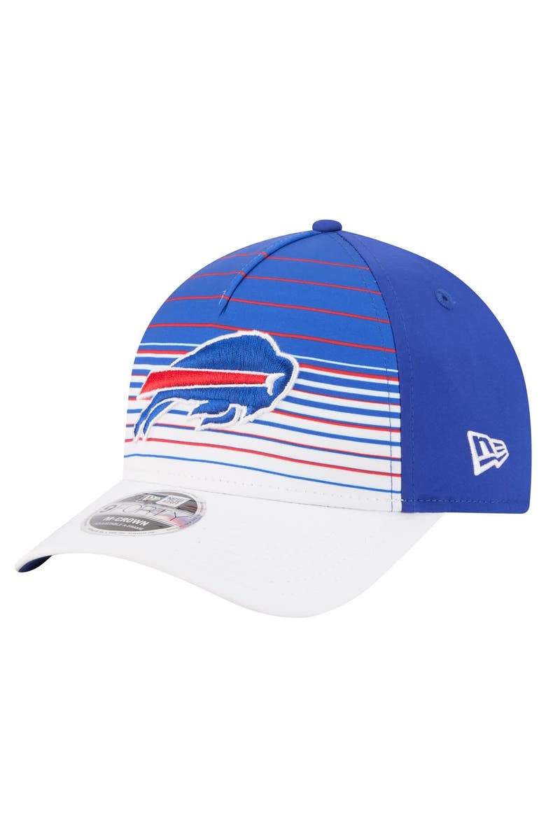 New Era Men's New Era  White/Royal Buffalo Bills Adventure Gradient 9FORTY M-Crown A-Frame Adjustable Hat, Main, color, 