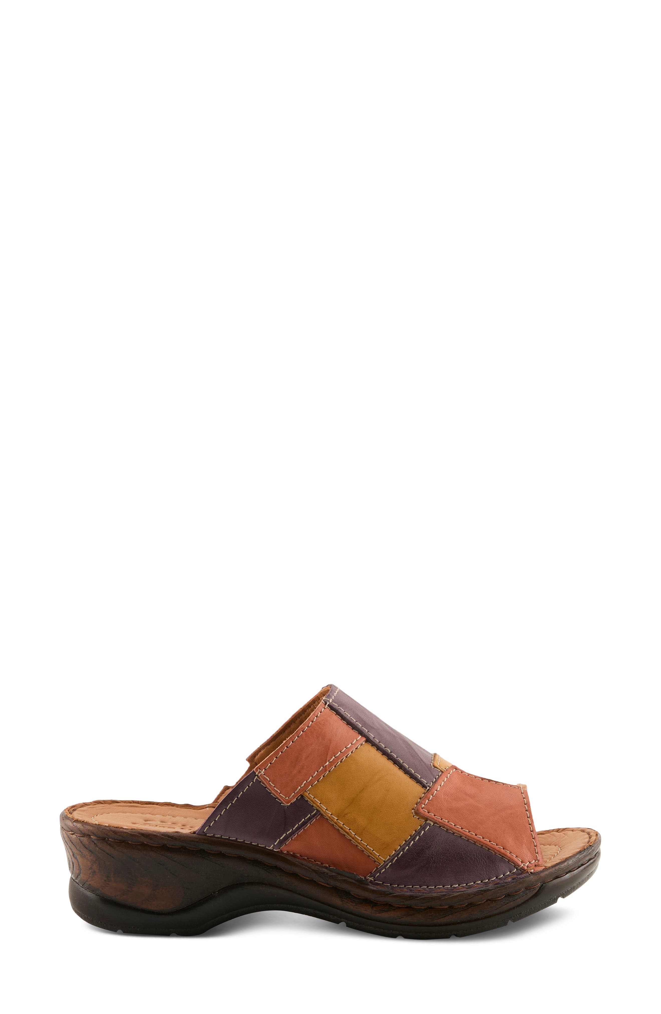 Nivarah Sandal, Alternate, color, PURPLE MULTI
