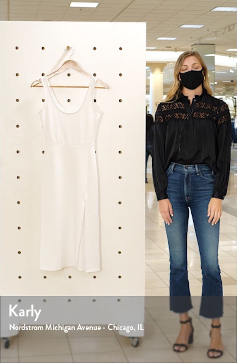 Scoop Neck Midi Dress, sales video thumbnail