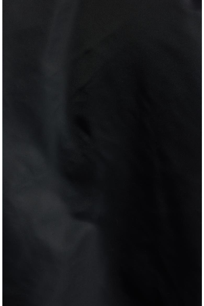 Nylon MA-1 Flight Jacket, Alternate, color, BLACK
