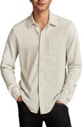 Lucky Brand Stretch Cotton Oxford Dress Shirt
