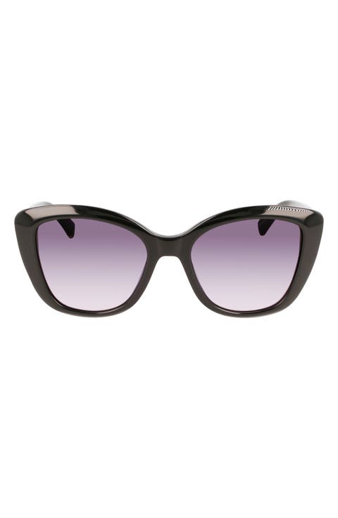 Roseau 54mm Butterfly Sunglasses
