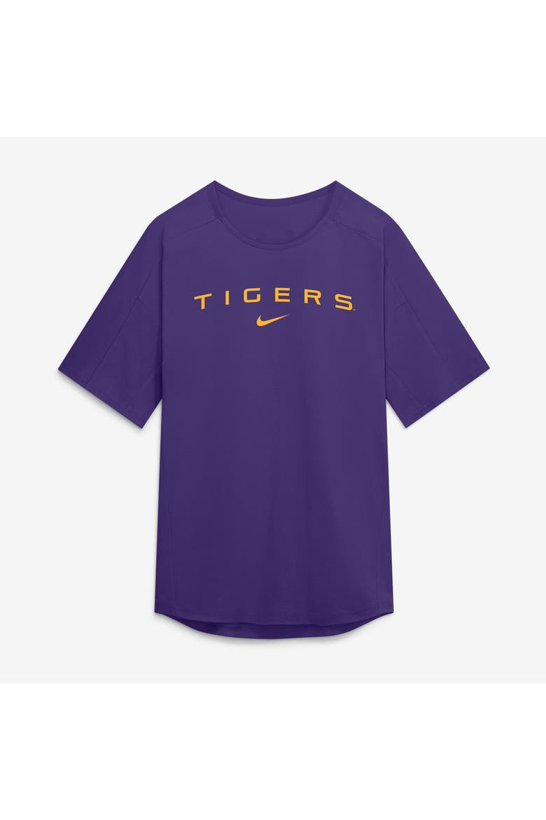 Men's Nike Purple LSU Tigers Golf Club Shirt, Alternate, color, Purple
