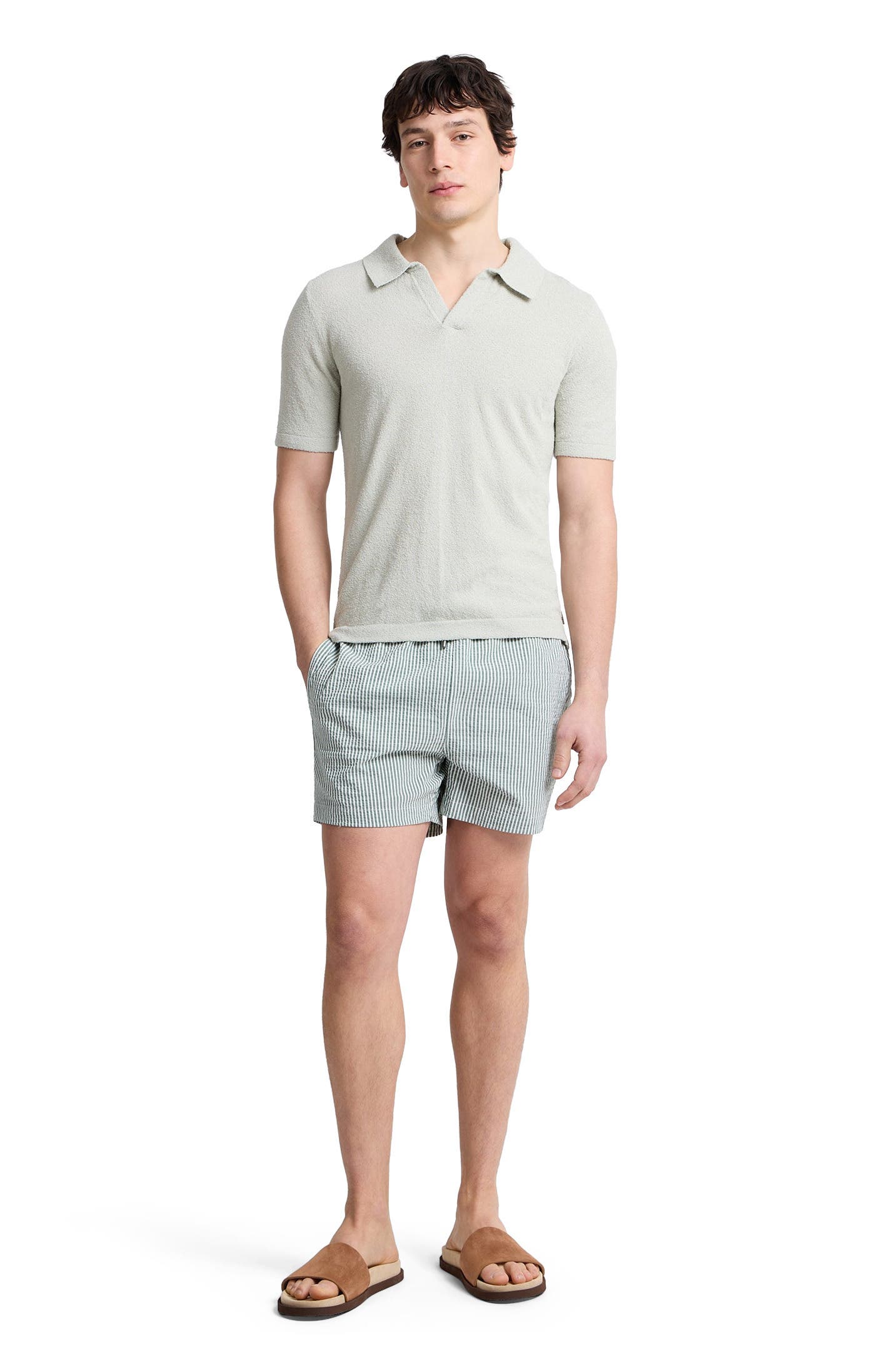 Sage/White