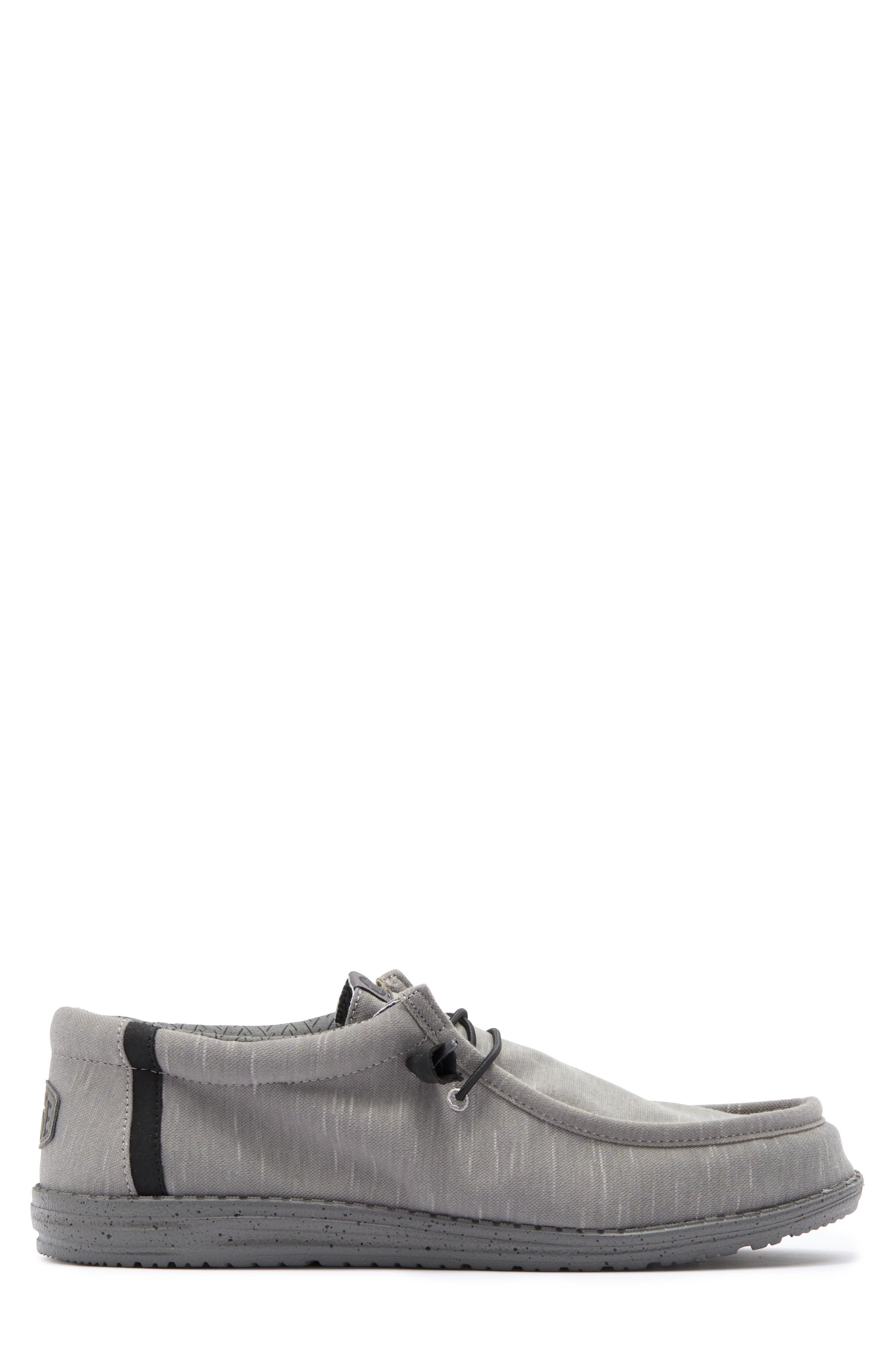 Hey Dude Wally Stretch Fleece Slip-On, Alternate, color, Lava Stone