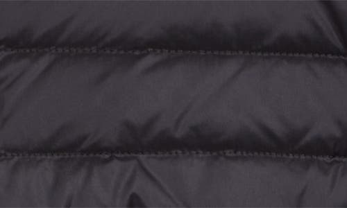 Moncler Wool Knit & Quilted Down Cardigan In Black