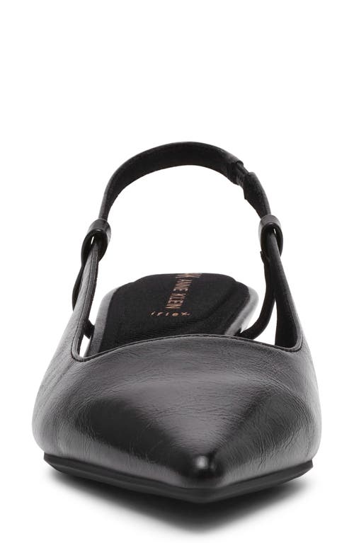 Anne Klein Shorty Slingback Pump In Black