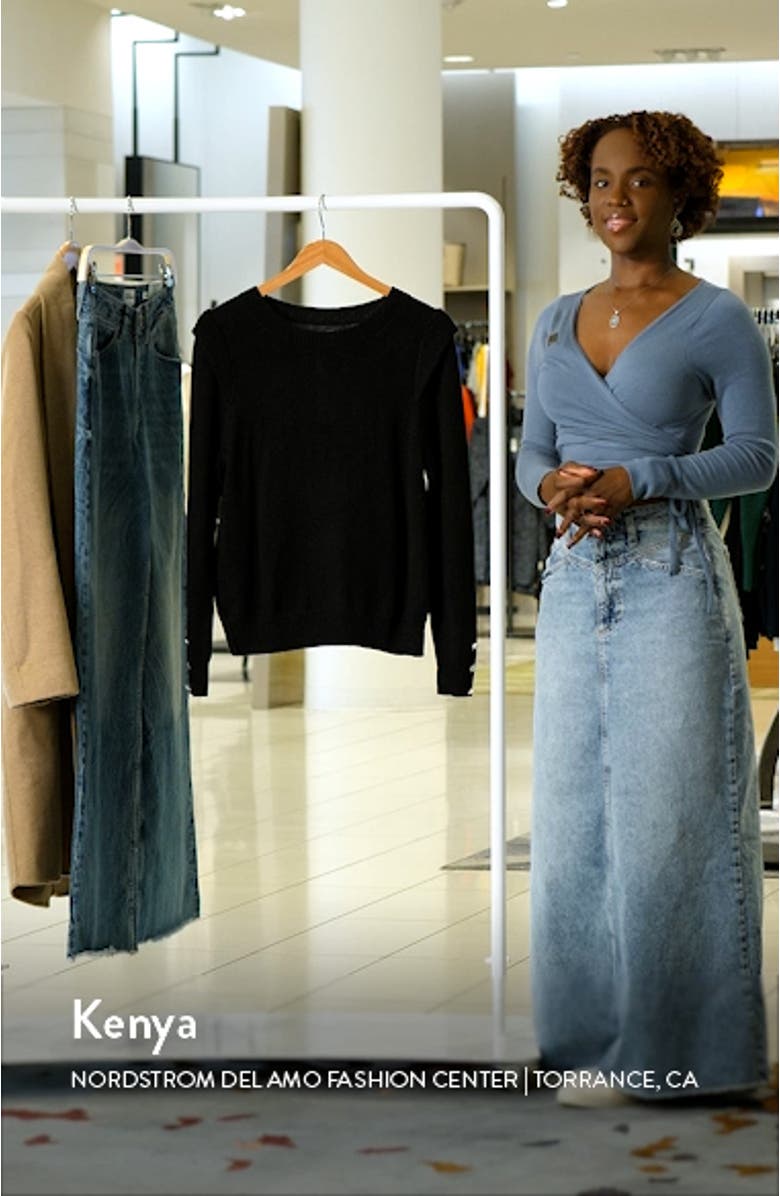 Playful Cuff Sweater, sales video thumbnail