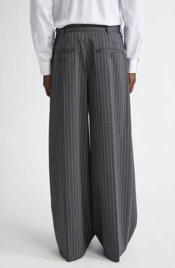 Simone rocha ピン Simone Rocha Wide Leg Pinstripe Trousers | Nordstrom