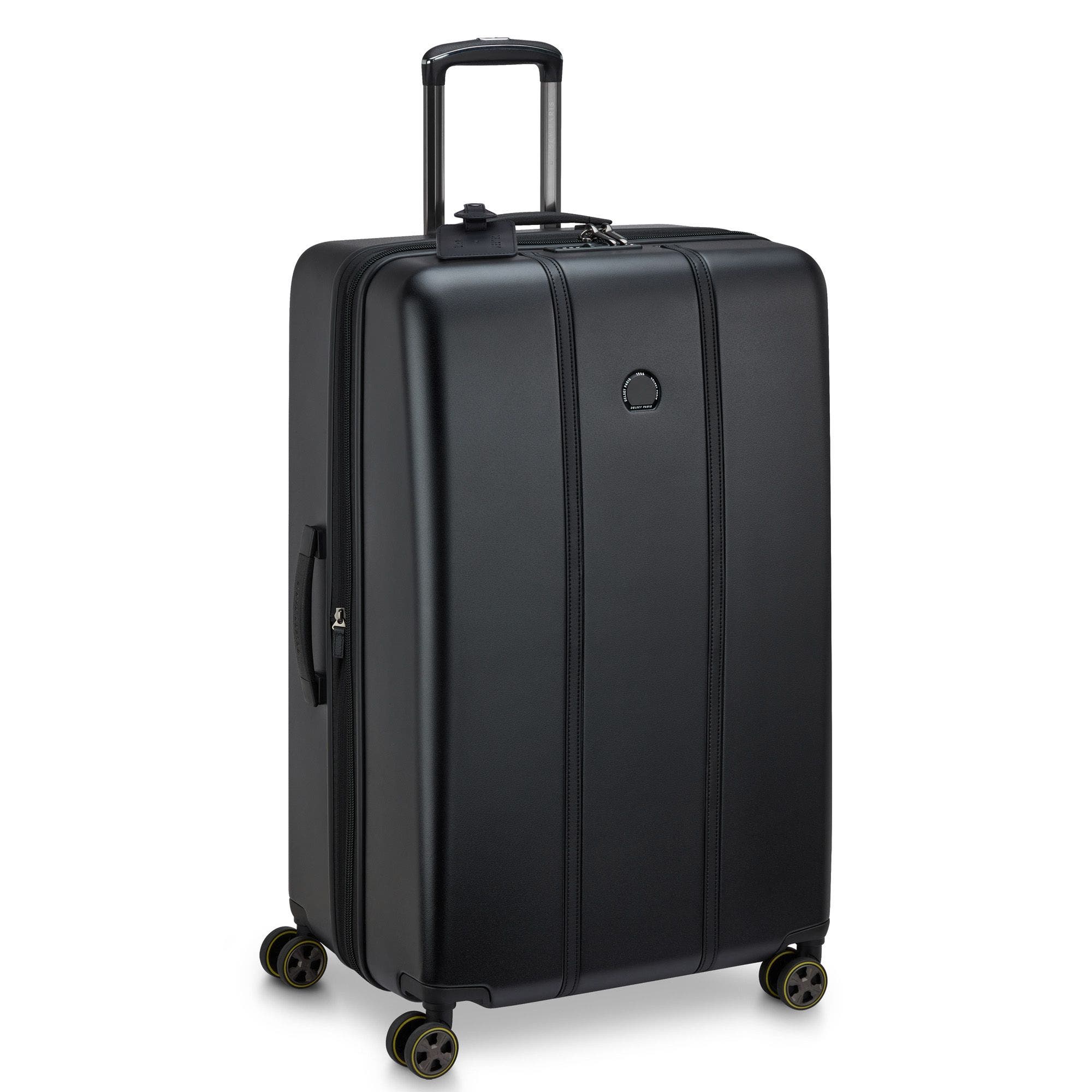 Delsey Paris Cadence 28" Expandable Spinner, Main, color, Deep Black