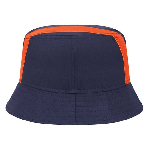 Men's New Era Navy Chicago Bears Helmet Bucket Hat