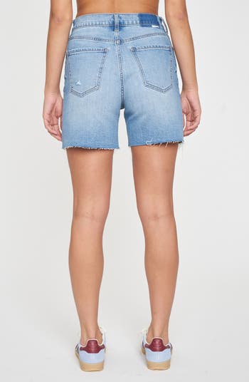Sundaze High Waist Cutoff Denim Shorts