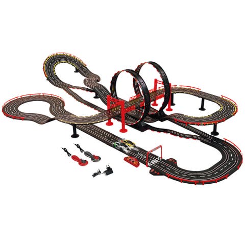 Mega Loop Racer 1 to 43 Scale G5, 2 Magnetic Cars