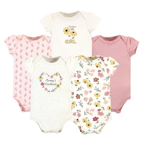 Cotton Bodysuits 5-Pack (Baby)