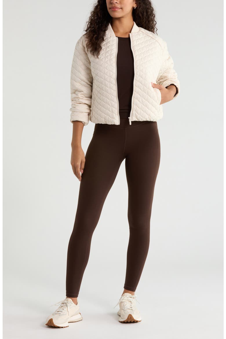 Ember Quilted Jacket, Alternate, color, IVORY BIRCH