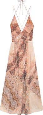 PER UNA BY M&S Tie Back Midi Dress