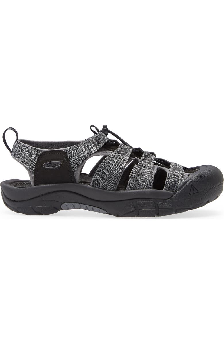 KEEN 'Newport H2' Sandal, Alternate, color, Black/ Steel Grey
