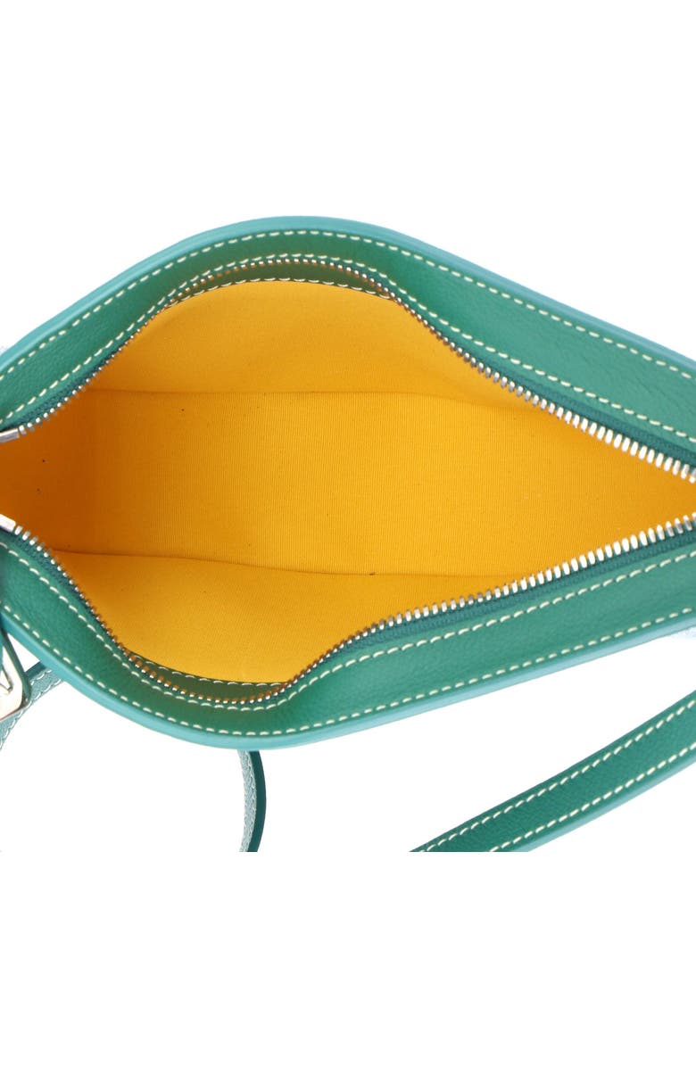 Pre-Owned Goyard Hirondelle Shoulder Bag Coated Canvas and Leather, Alternate, color, Green