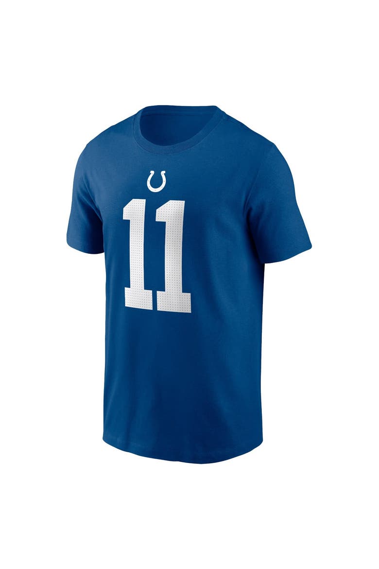 Men's Nike Michael Pittman Jr. Royal Indianapolis Colts Player Name & Number T-Shirt, Alternate, color, Royal