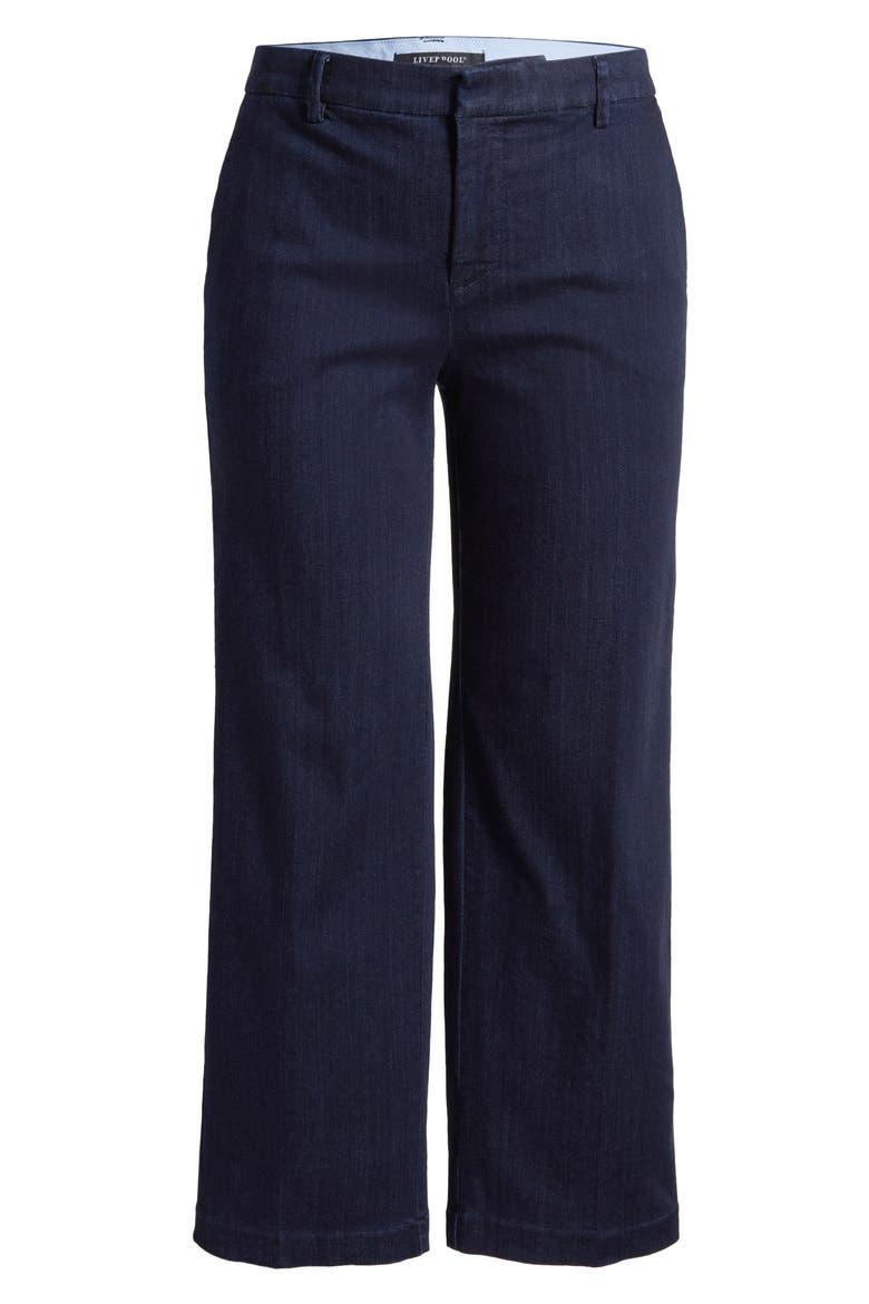 Kelsey Wide Leg Denim Pants, Alternate, color, INDIGO RINSE