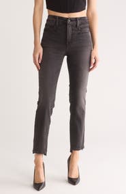 Good American Good Classic Step Hem Jeans