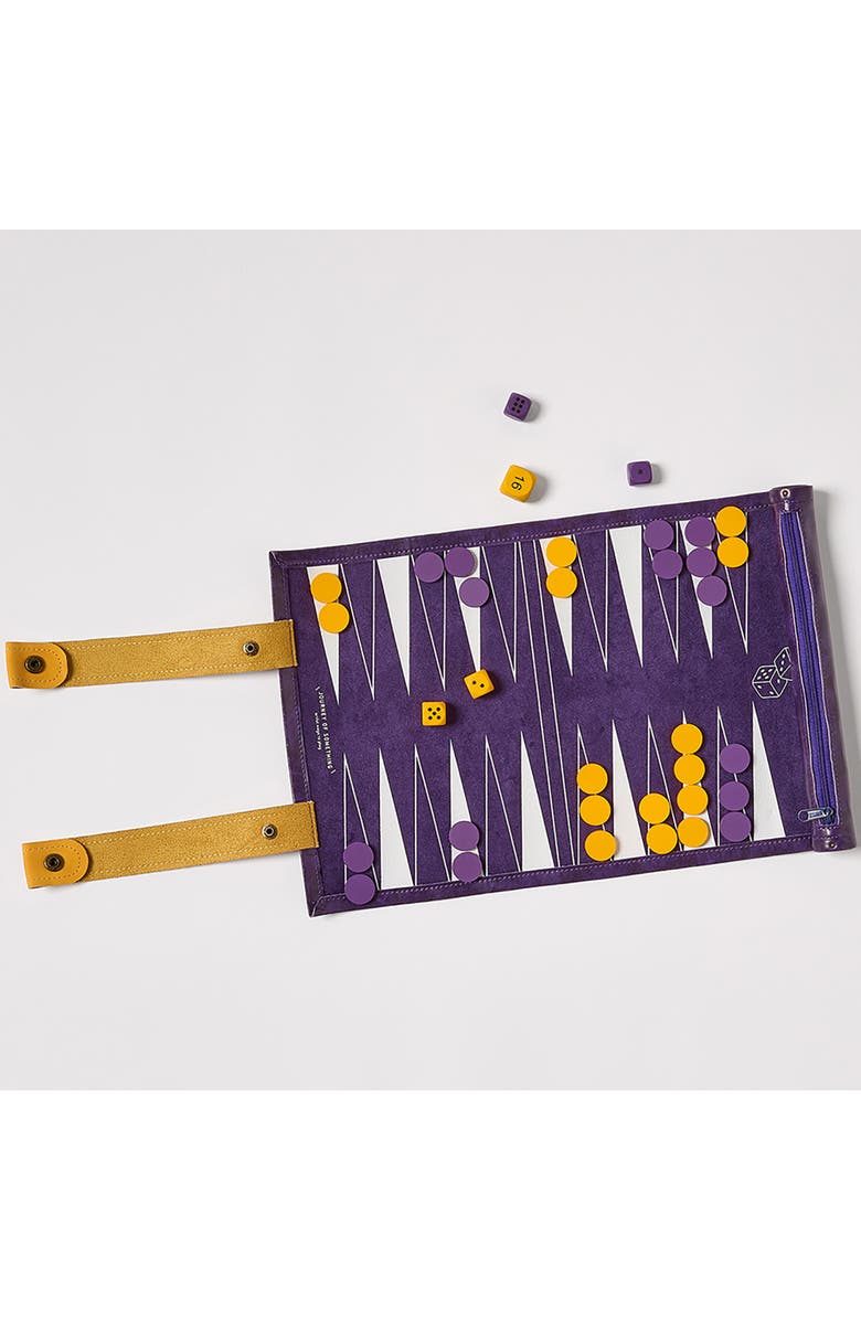 Journey of Something Backgammon, Travel Ready, Classic Game, Portable Play, Alternate, color, Multicolored