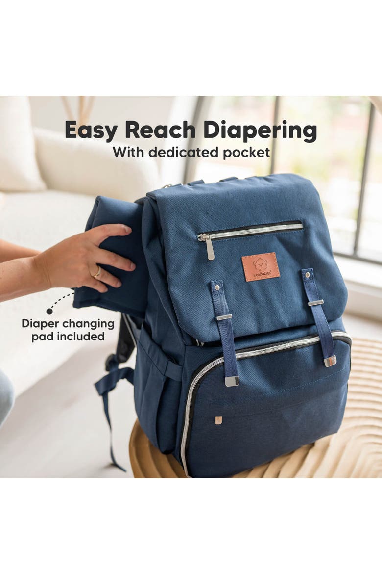 Explorer Diaper Bag, Alternate, color, Classic Gray
