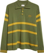 Bode Regis Virgin Wool Polo Sweater